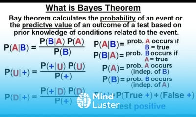 Bayes Theorem in Probability
