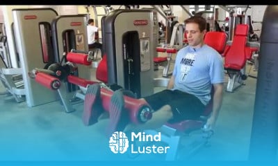 Leg machine circuit workout