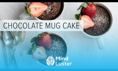 Chocolate mug cake recipe