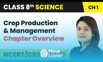 Preparation of soil and crop production Preparation of soil and crop production