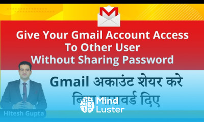 Accessing gmail without sharing passwords