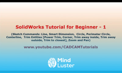 SolidWorks drawing for beginners