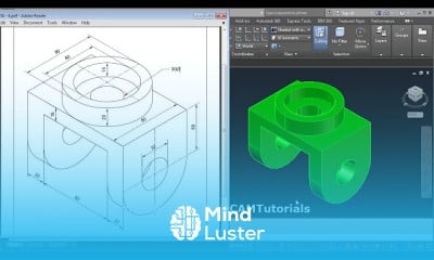 AutoCAD 3D door for beginners