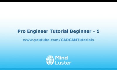 Pro engineer modeling fundamentals