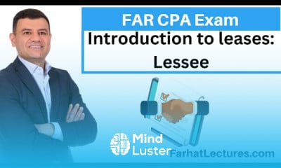 Finance Lease CPA exam simulations