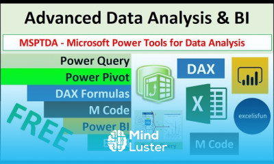 Power tools for data analysis with excel