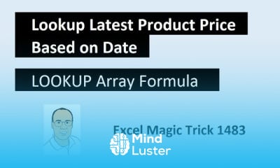 Excel Price lookup for financial analysis