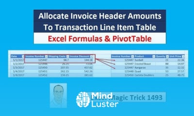 Excel Formulas PivotTable fundamentals