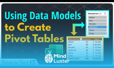 Creating Pivot Tables in excel for beginners