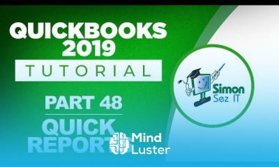 Memorize reports in quickBooks for beginners