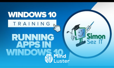 Running apps in windows10 for beginners