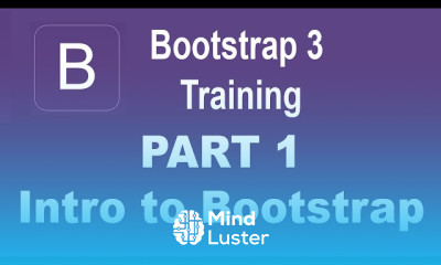 Creating menu bar using bootstrap