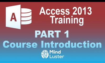 Creating tables in microsoft access