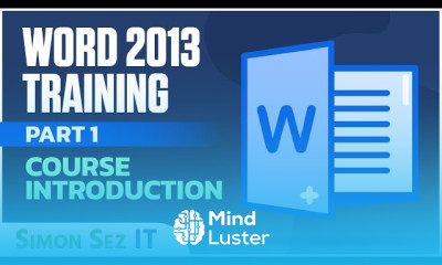 Text editing in word for beginners