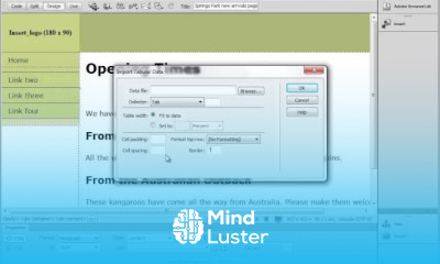 Formatting text in dreamweaver CS6
