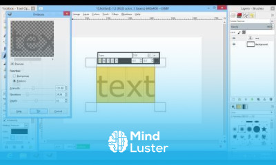 Using Align tool in GIMP