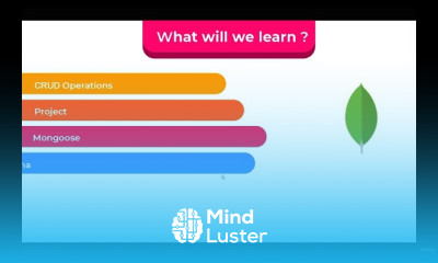 MongoDB mongoose NoSQL