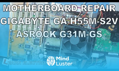 Desktop PC motherboard repair techniques