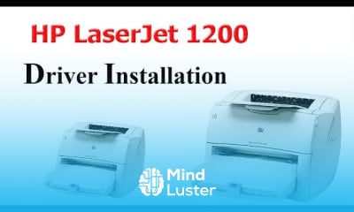Installing HP LaserJet 1200 Printer Driver