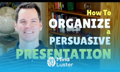 Presentation or speech Organization