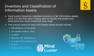CISA Protection of Information Assets