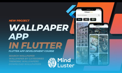 Flutter wallpaper app development