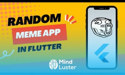 Flutter random meme app development