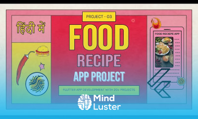 Flutter food recipe app development