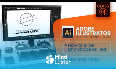 Flat vector character in illustrator