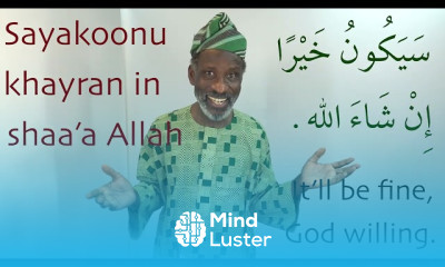 Professions Arabic with Dr Imran Alawiye