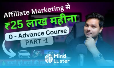 Earning money From Affiliate marketing