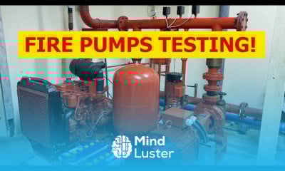 Fire pump system testing