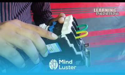 Electric manual changeover switch connection