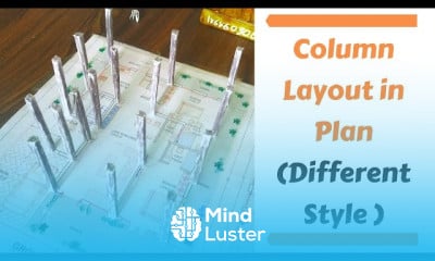 Fixing column position In plan