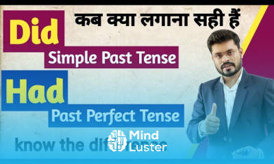 Past Perfect tense in english grammar