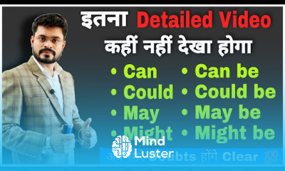 Modal Verbs in english grammar