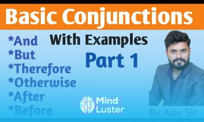Conjunctions in english grammar