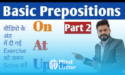 Prepositions In english grammar