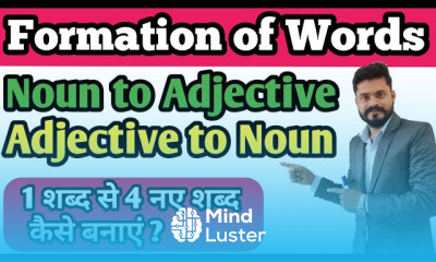 Word Formation in english for beginners