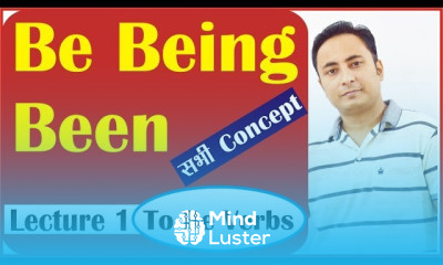 To Be Verbs in english grammar