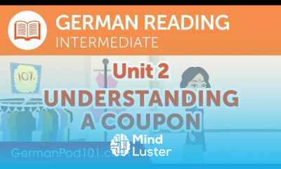 German intermediate reading practice