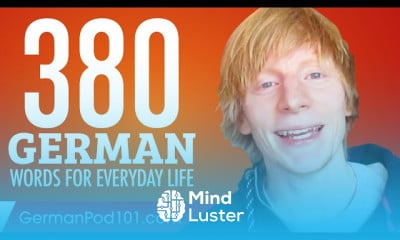 German words for everyday life conversations