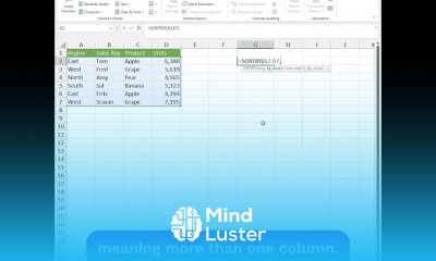 Filtering with excel slicers for beginners