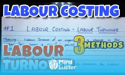 Labour costing methods