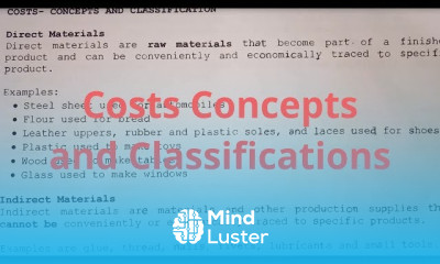 Cost accounting and control essentials