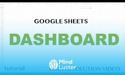 Google sheets dashboard for beginners