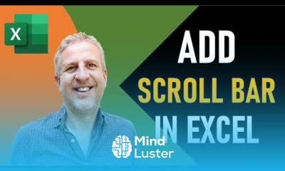 Creating scrolling tables in excel