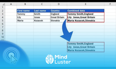Copying data in excel tables