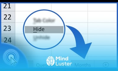 Hiding and unhiding excel sheets