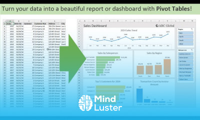 Using slicers in excel for Beginners